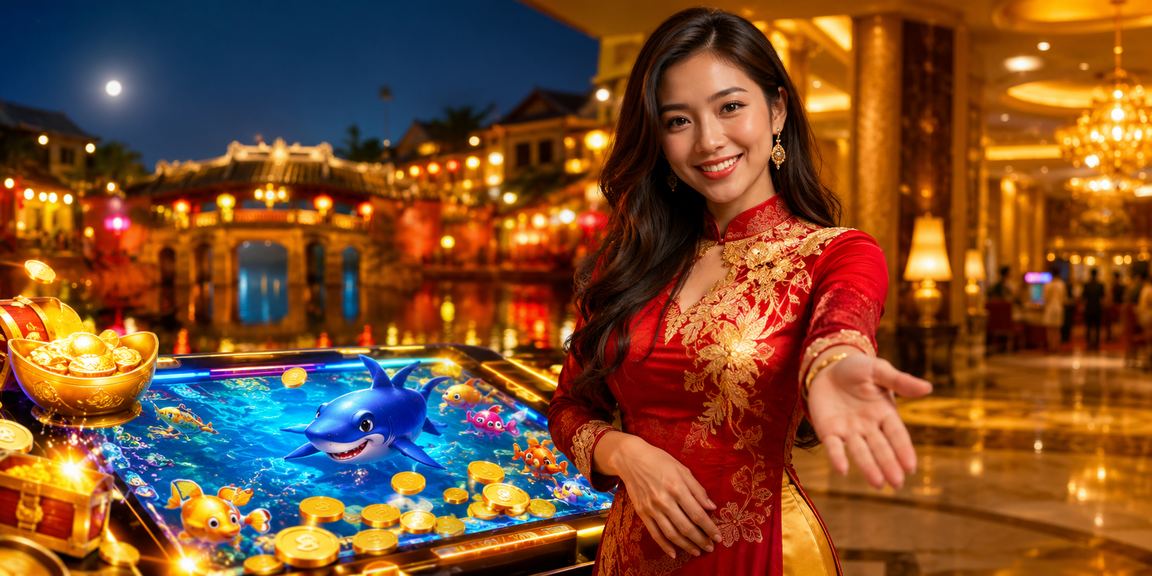 Hội An về đêm – người dùng truy cập ứng dụng cá cược 16p tại chợ đêm